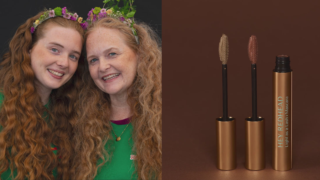 NYHED: HEY REDHEAD® Mascara til rødhårede. Produceret i Danmark.